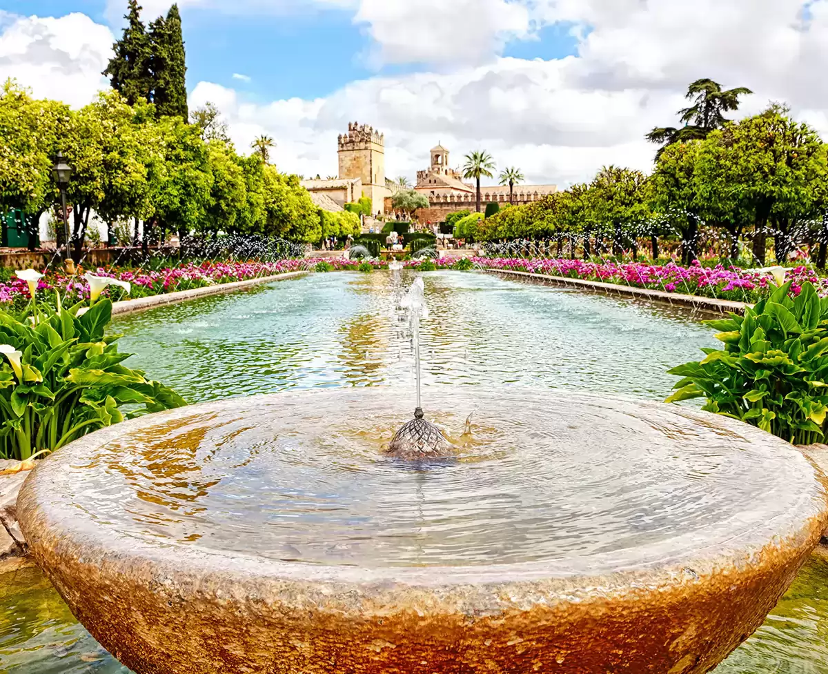 Fuente de los jardines del Alcázar