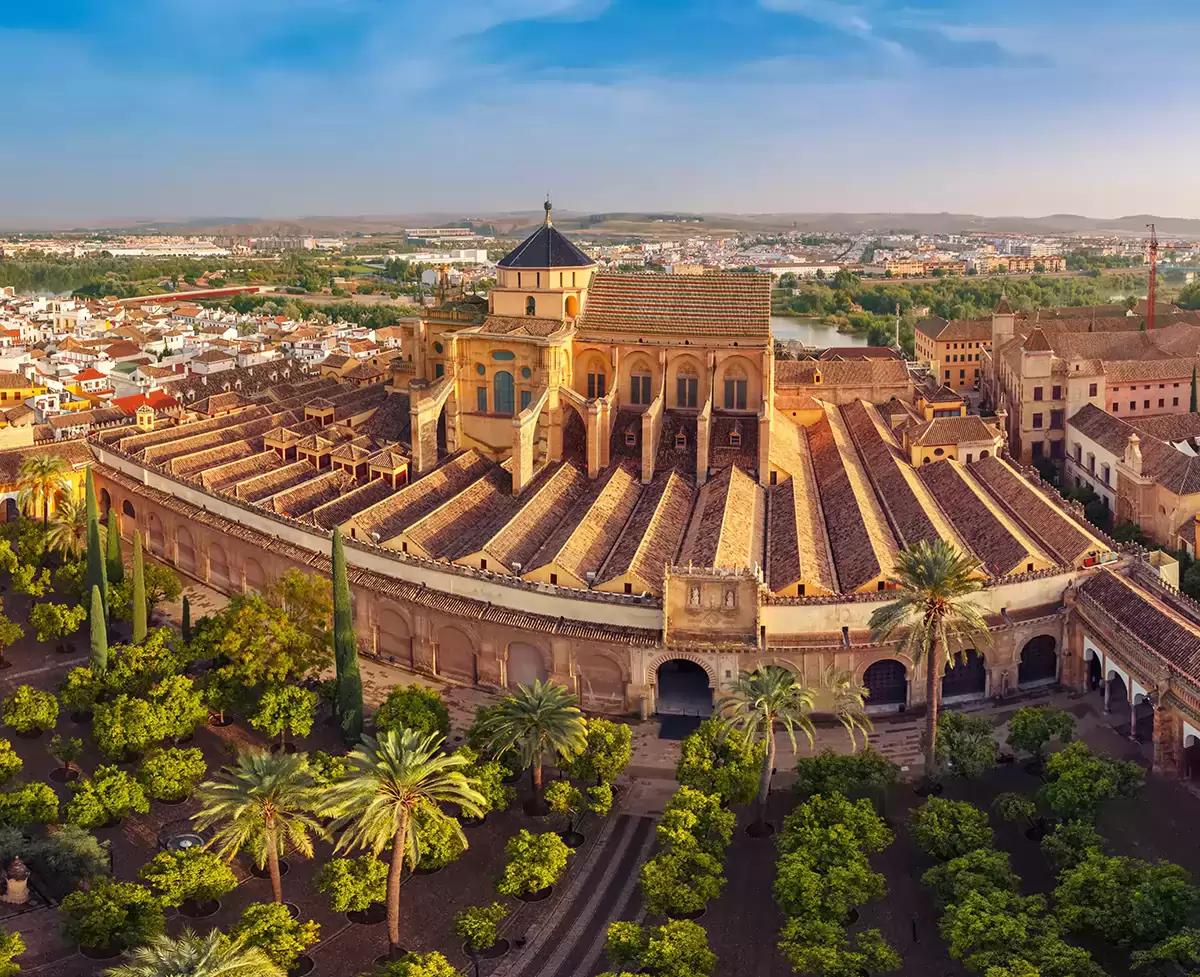 Vista aérea de la Mezquita-Catedral